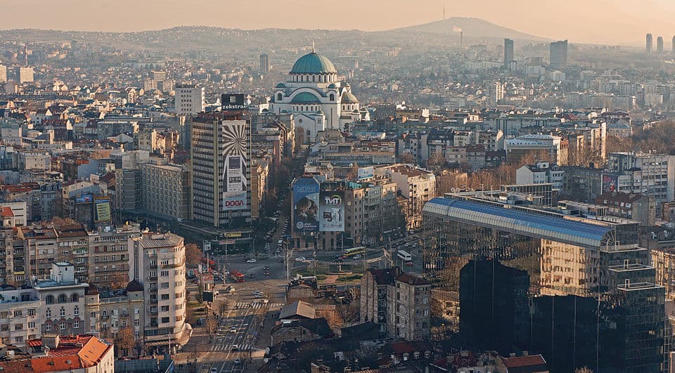 Belgrade skyline