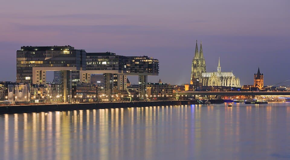 Cologne skyline