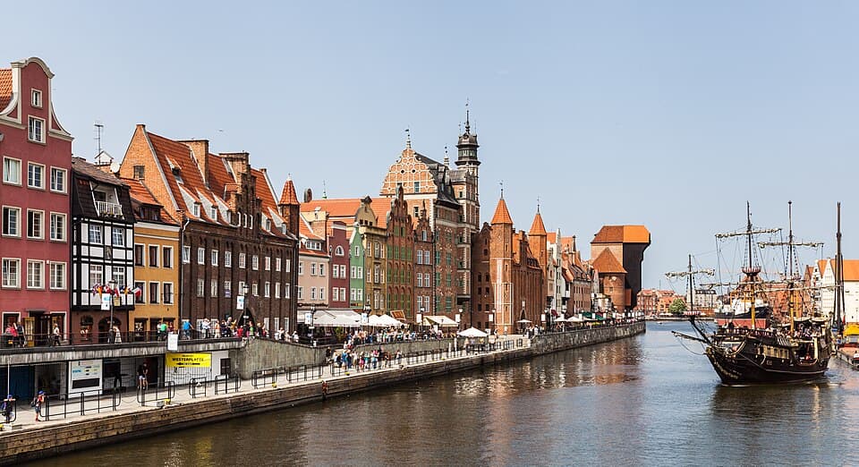 Gdansk skyline