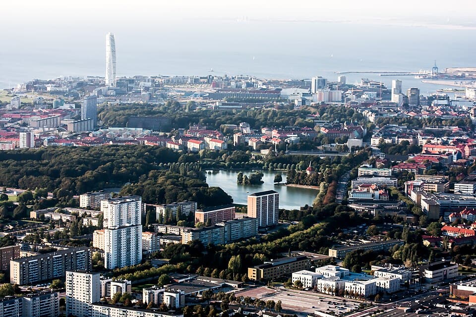 Malmö skyline