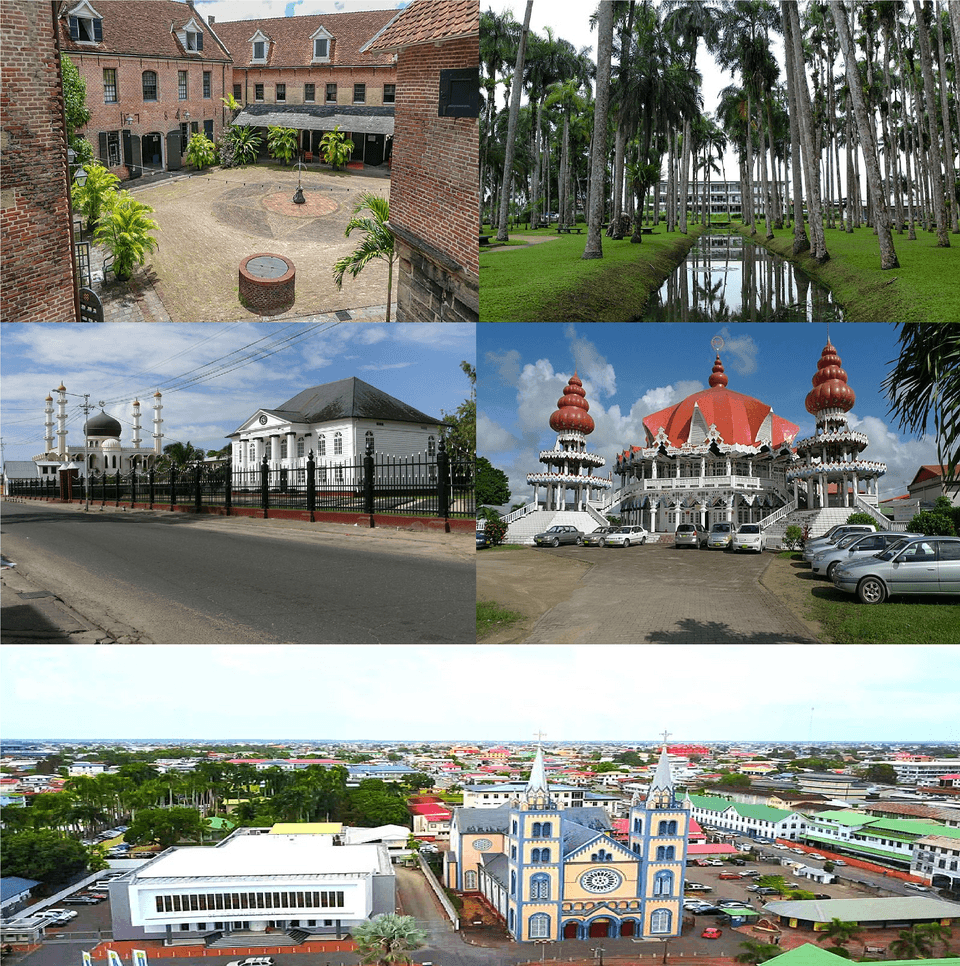 Paramaribo skyline