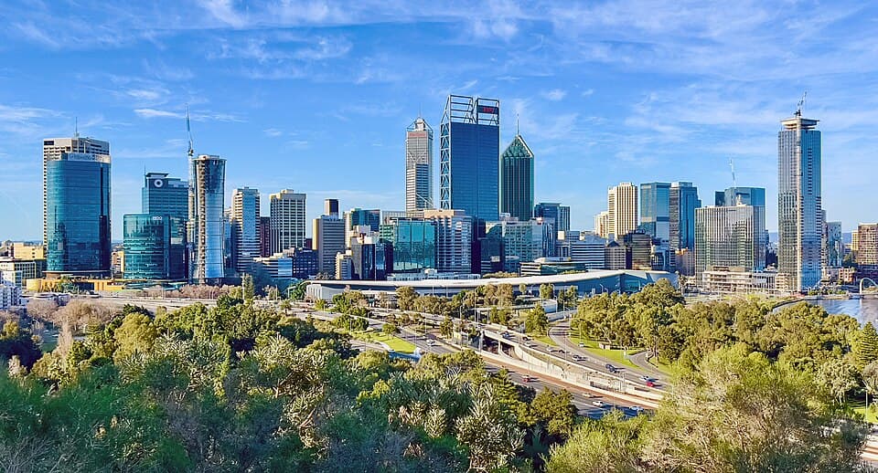 Perth skyline