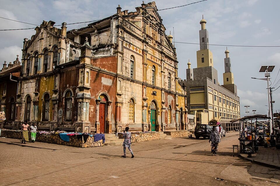 Porto-Novo skyline