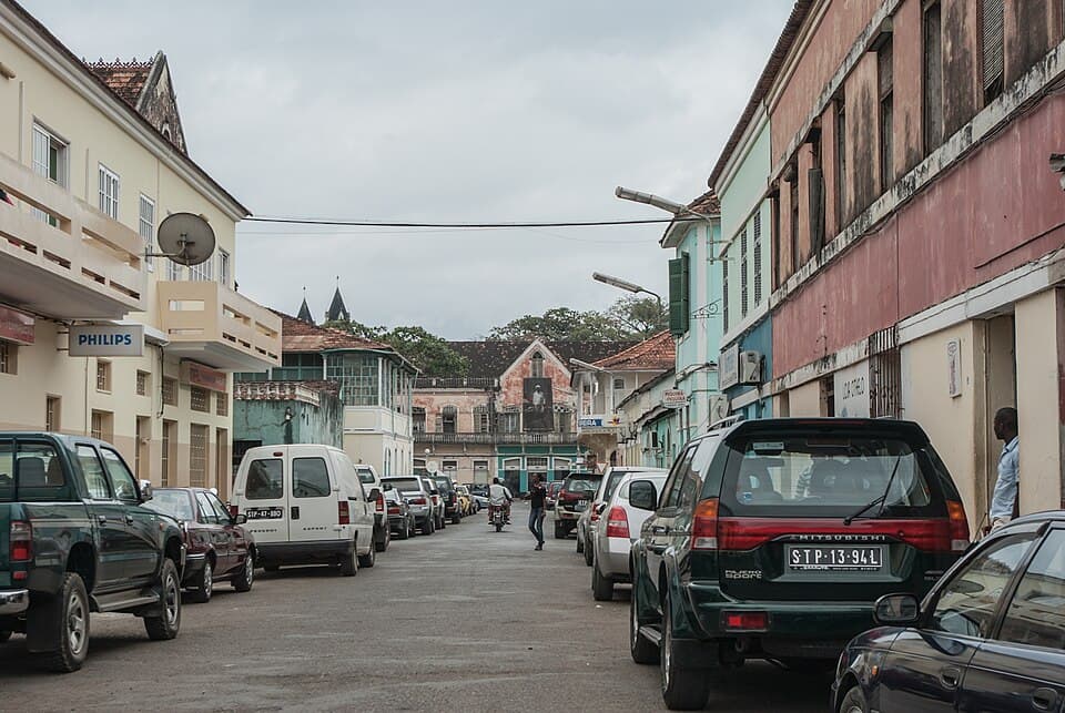 São Tomé skyline