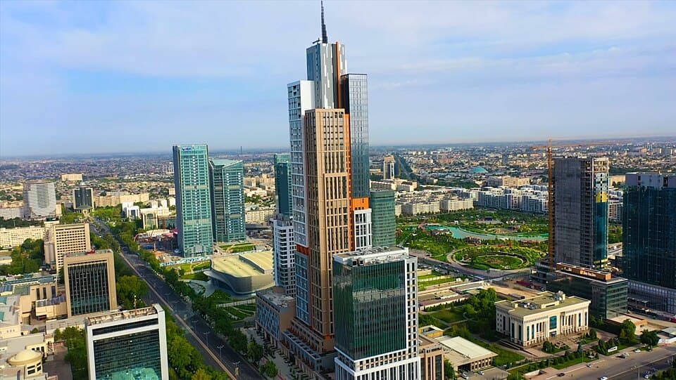 Tashkent skyline
