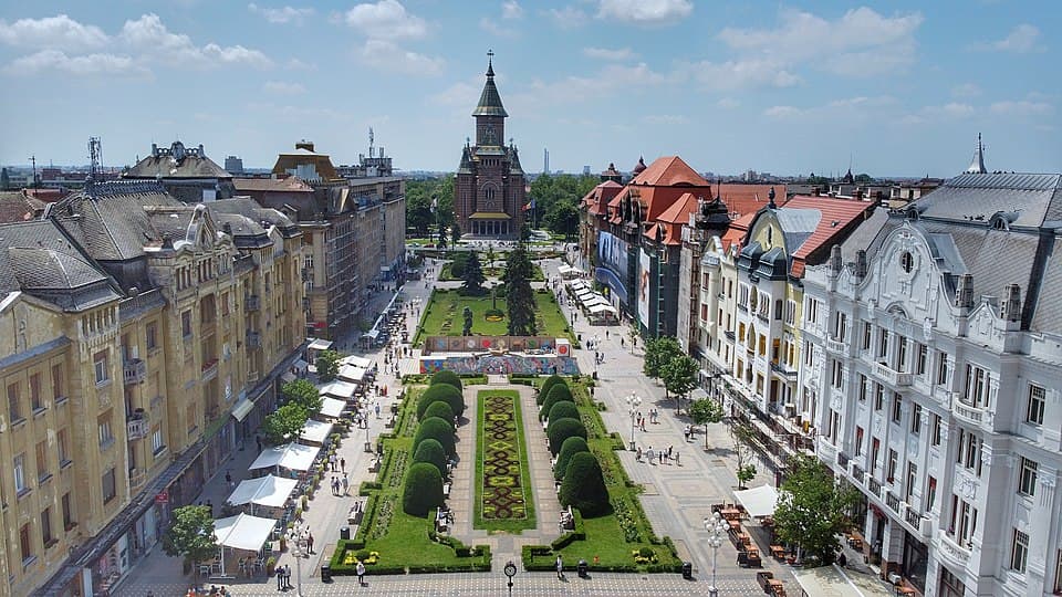 Timișoara skyline