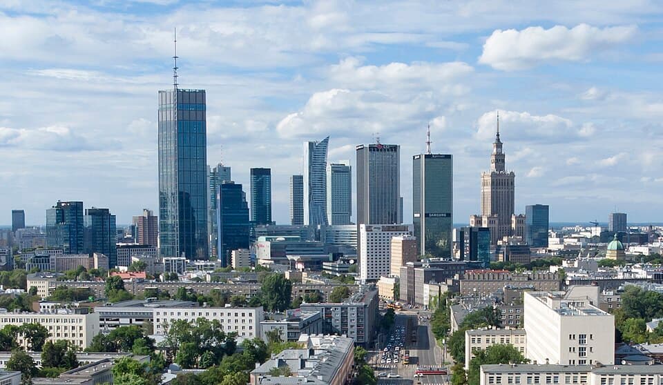 Warsaw skyline