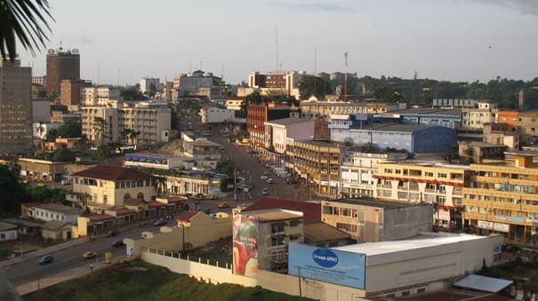 Yaoundé skyline