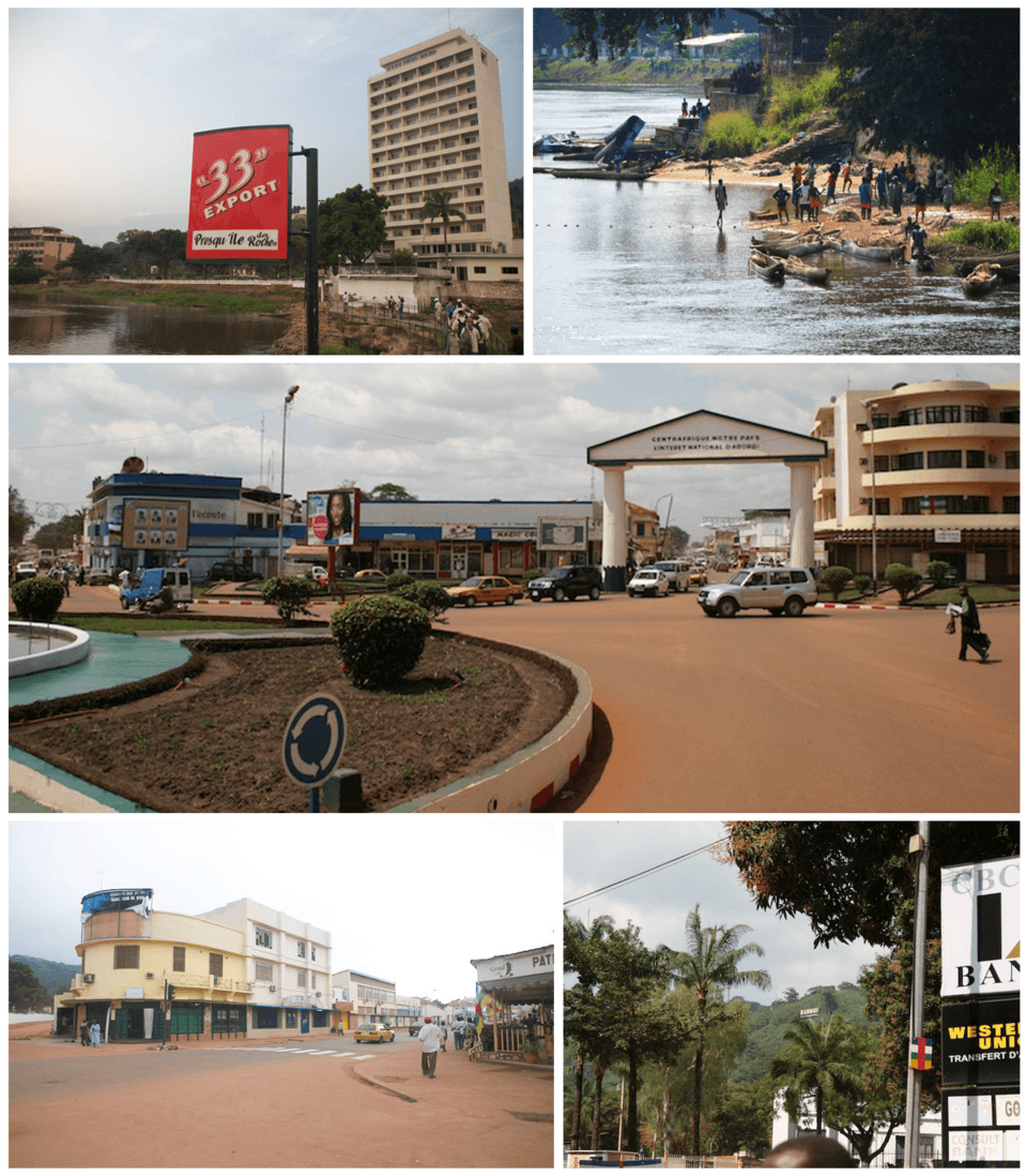 Bangui skyline