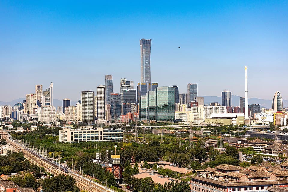 Beijing skyline