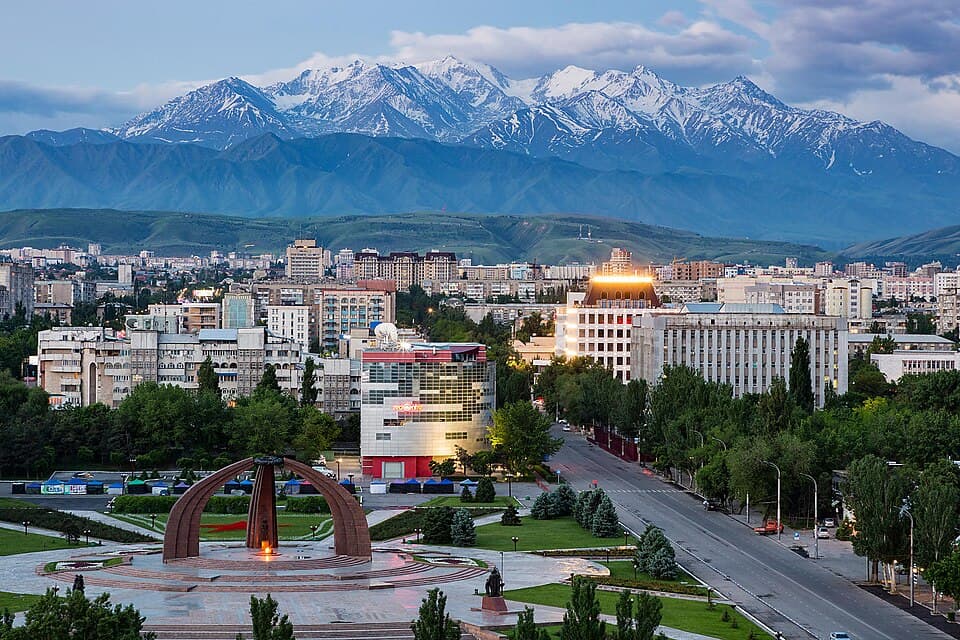 Bishkek skyline
