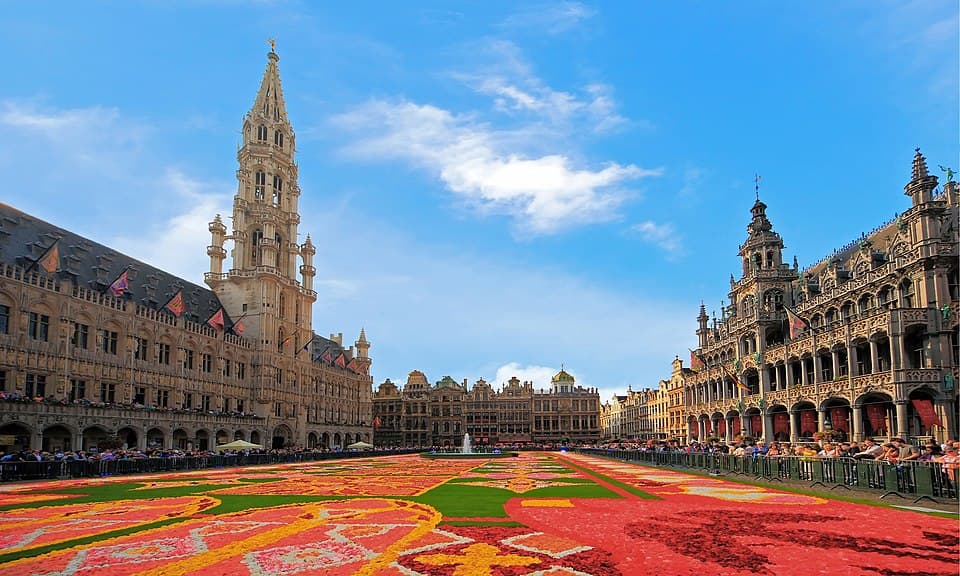 Brussels skyline