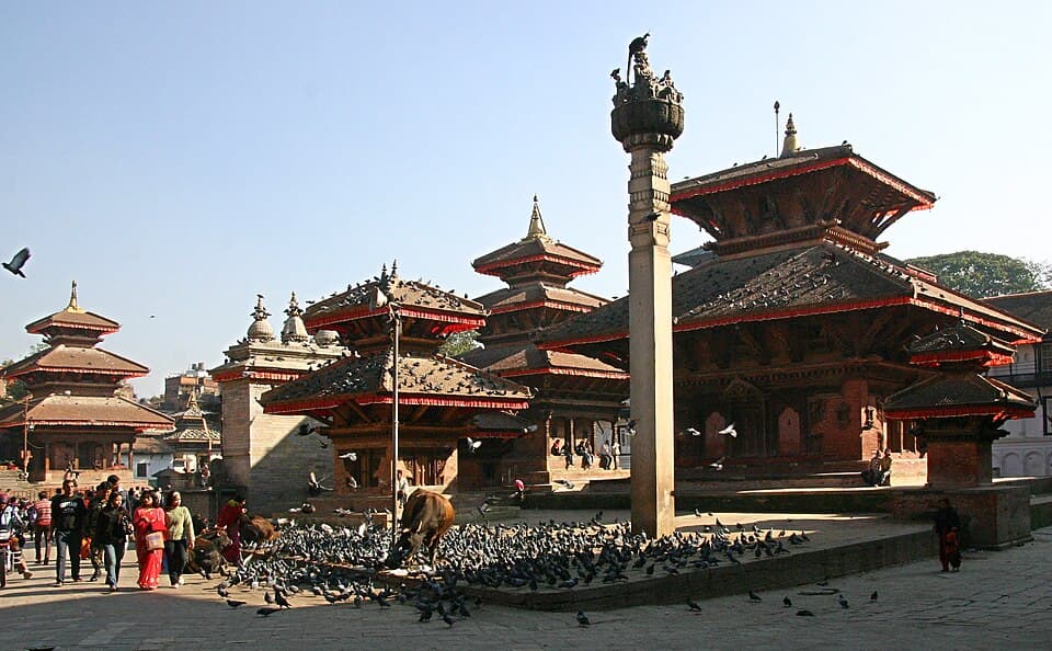 Kathmandu skyline