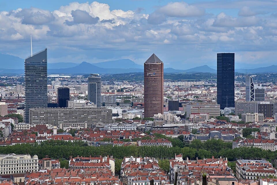 Lyon skyline