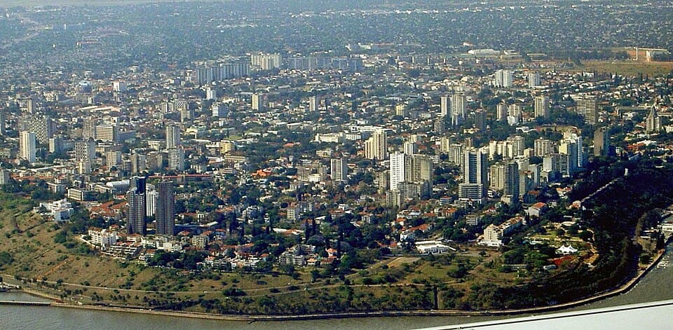 Maputo skyline