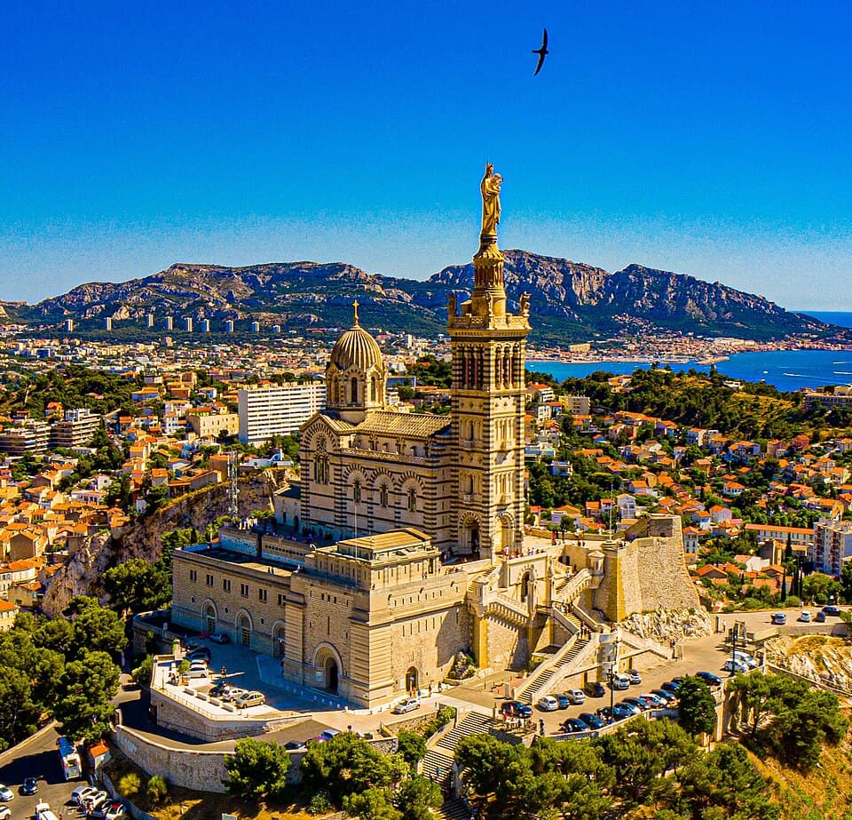 Marseille skyline
