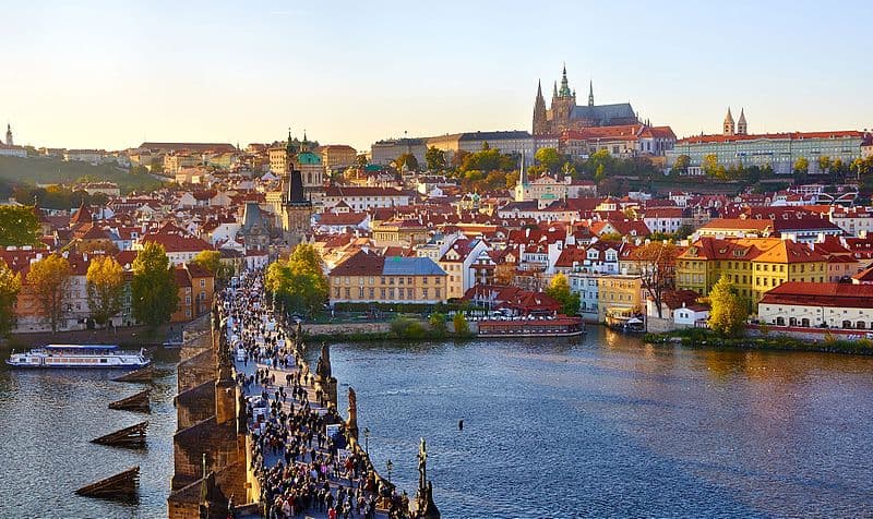 Prague skyline
