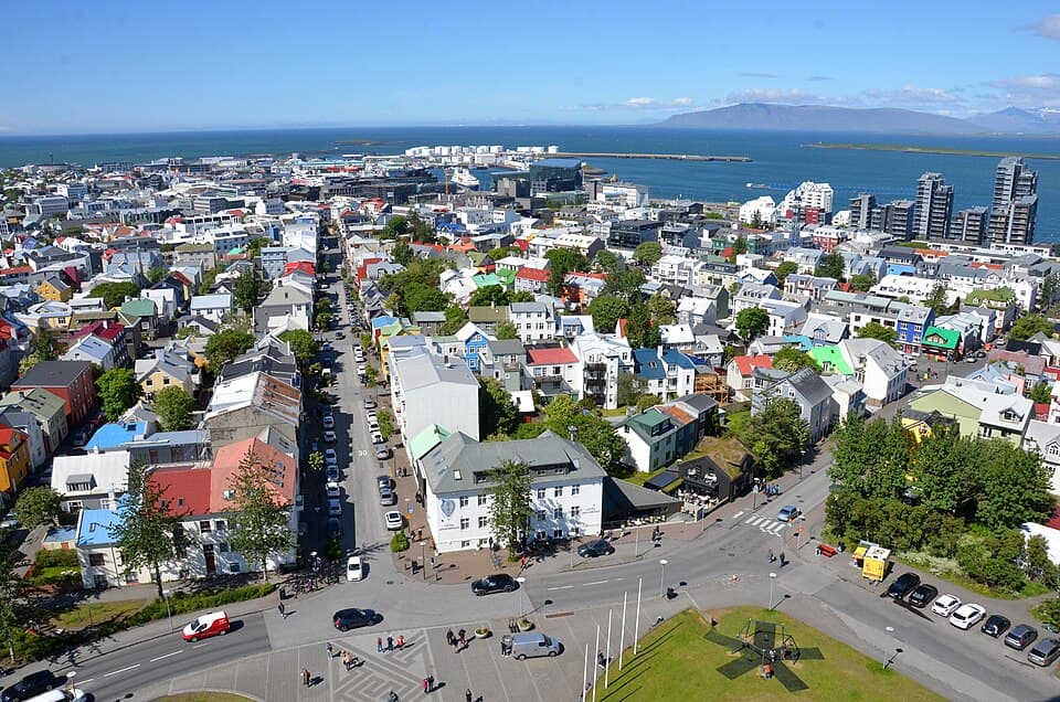 Reykjavik skyline