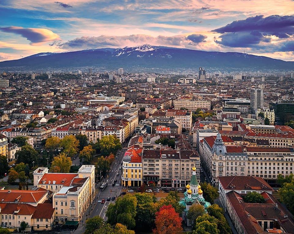 Sofia skyline