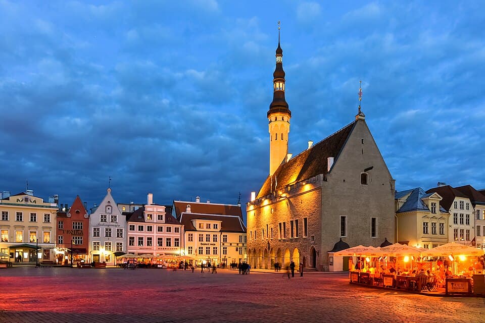 Tallinn skyline