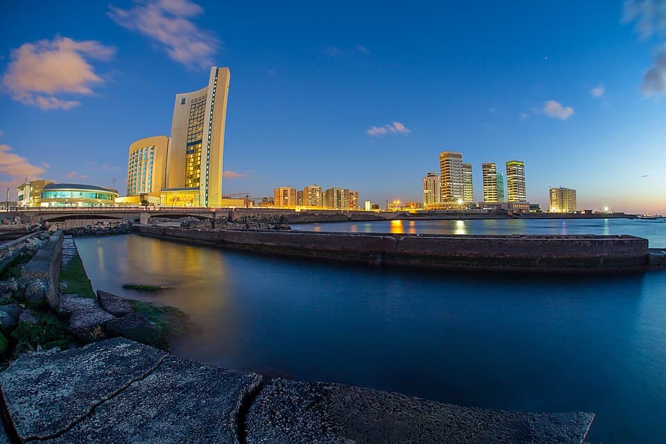 Tripoli skyline